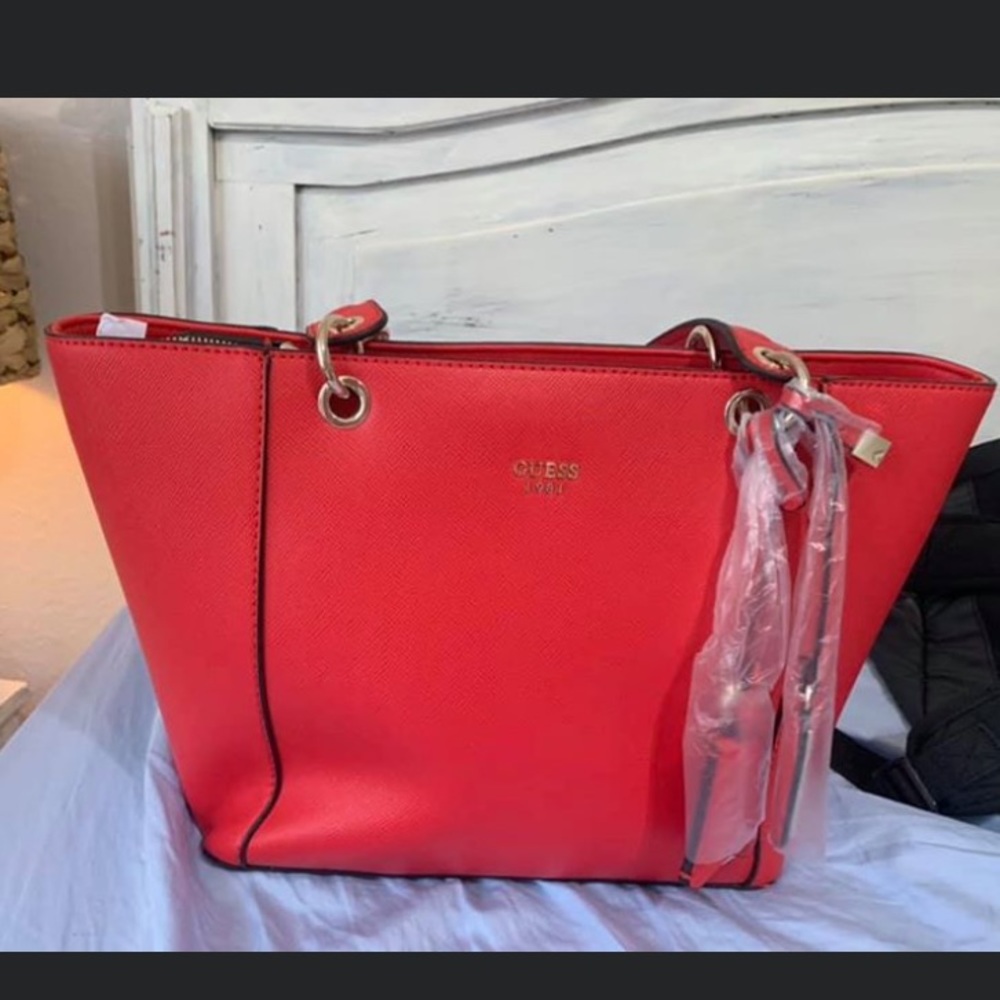 Red Guess Purse